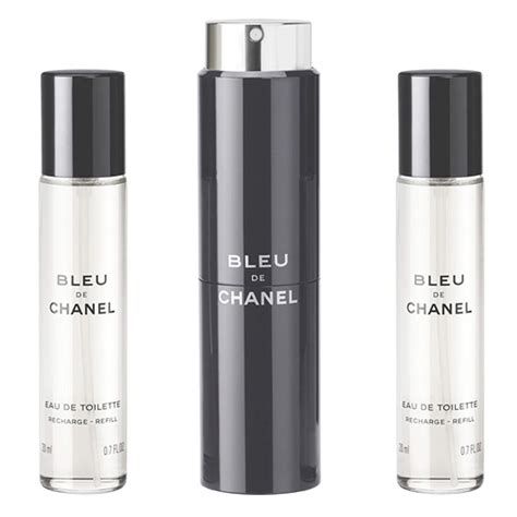 bleu de chanel travel kit|chanel bleu 20ml refill.